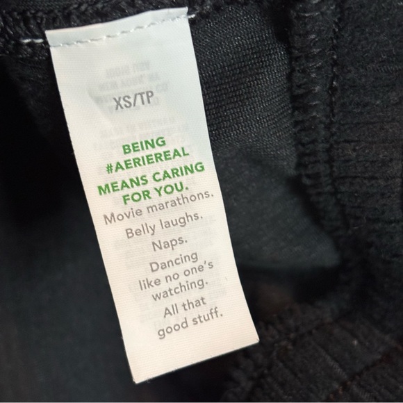 Aerie Groove On Black Ribbed Velour Flap Pocket Zip Front Jacket XS - Picture 9 of 11